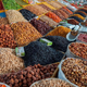 dried fruit in a market